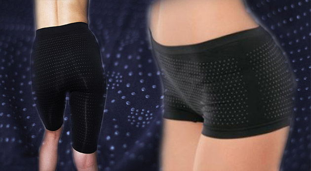 Kraťasy a legíny proti celulitíde s turmalínom. Zoštíhlite si malým trikom svoje problematické partie.