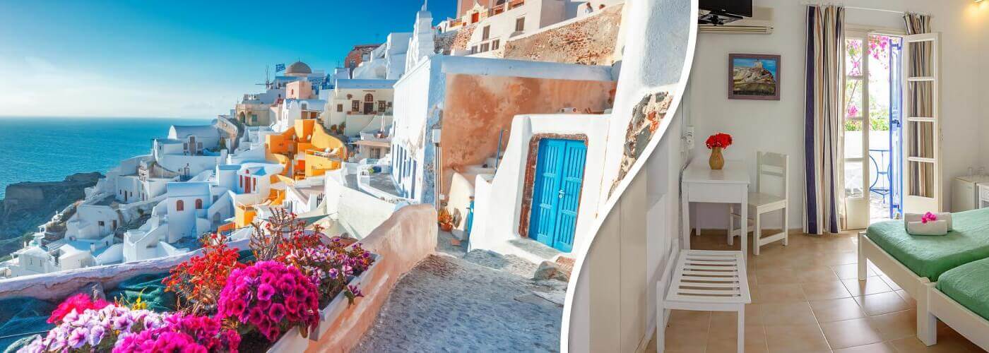 Santorini-3*Rivari-Kamari