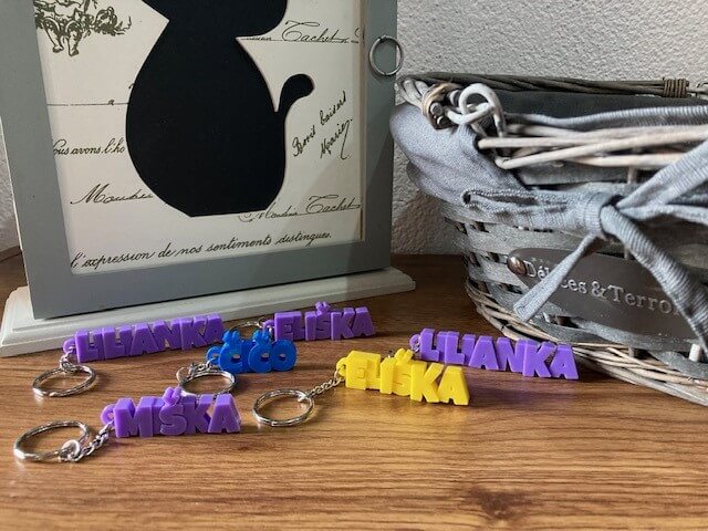 Kľúčenka s vašim menom alebo prezývkou