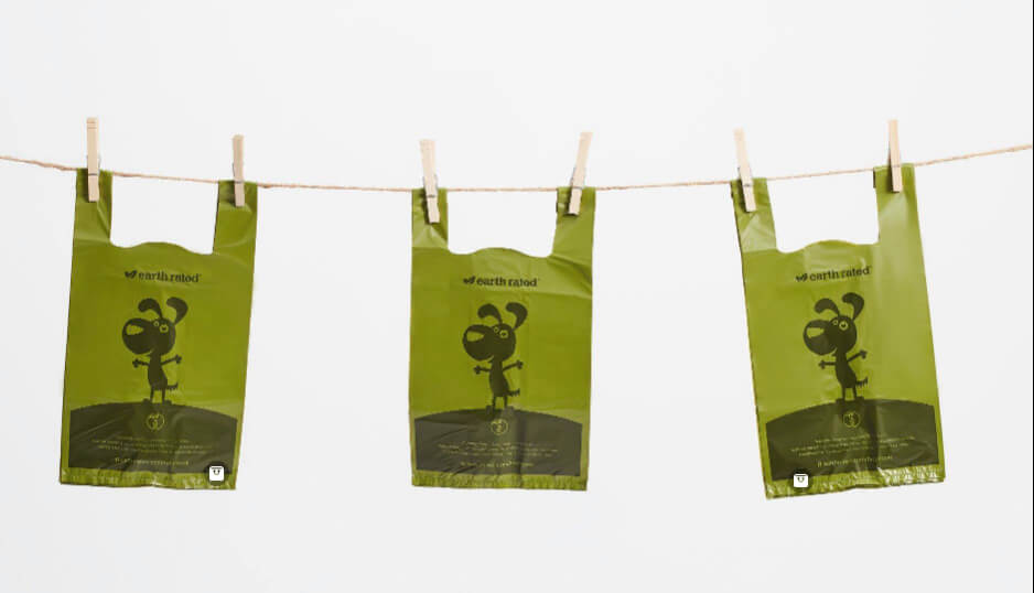 Ekologické vrecká na psie exkrementy - Earth Rated