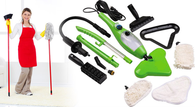 Jarné upratovanie s praktickým parným čističom. Dokonale čistá domácnosť bez zbytočnej námahy.
