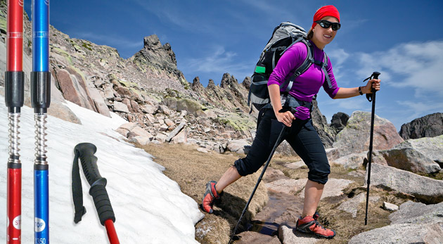 Trekingové teleskopické turistické palice - skvelý pomocník na turistiku.