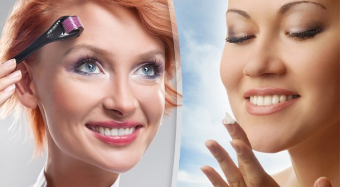 Jedinečné kolagénové omladenie s derma rollerom a svetelná terapia na vyhladenie vrások.