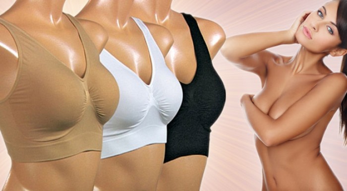 Bezšvová podprsenka Ahh Bra. Komfortná bielizeň a dokonalé tvarovanie.