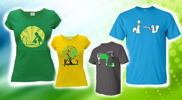 Kvalitné dámske a pánske tričká s trendy potlačou. Pestrý výber módnych a originálnych tričiek.