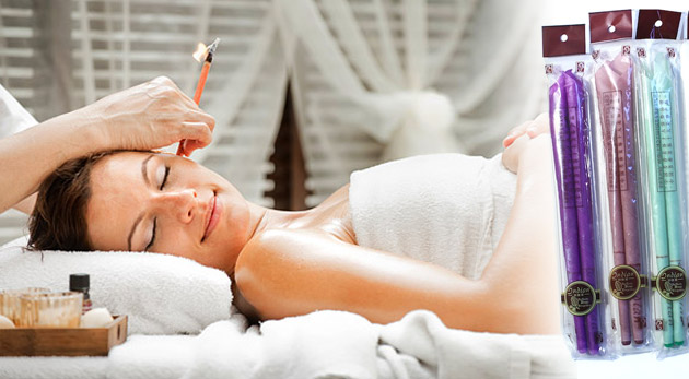 Aromatické ušné sviečky 3 alebo 7 párov