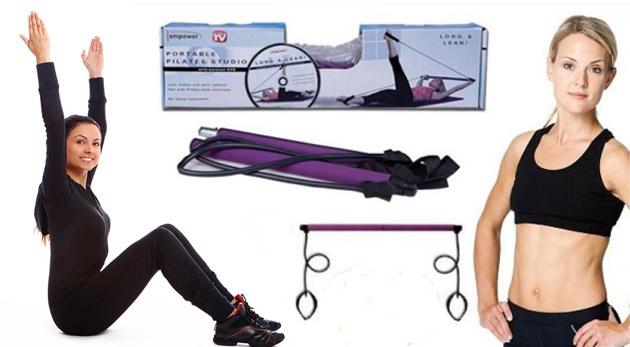 Získajte štíhle pevné telo a sexi krivky so sadou na cvičenie pilates.