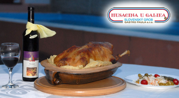 Výborná kačacinka od Galika. Pochutnajte si na známej lahôdke v Slovenskom Grobe alebo vo Viničnom.