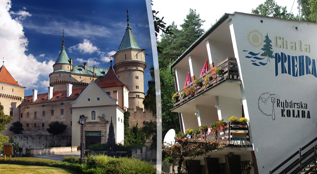 Chata Priehrada - 3 dňový pobyt pre 2 alebo 4 osoby s polpenziou a vstupom do Kúpeľov Bojnice. Platnosť kupónov až do 31.8.2013.