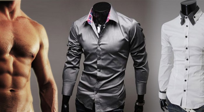 Kvalitné pánske slimfit košele - 3 modely. Trendy štýl a moderný strih.