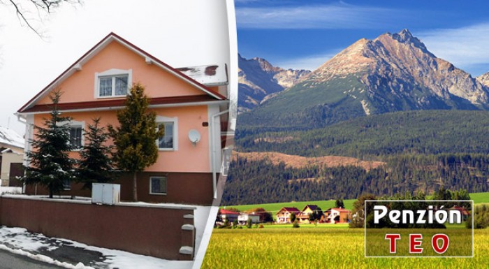 Pobyt na 3 dni pre dvoch vo Vysokých Tatrách s možnosťou raňajok alebo polpenzie a skvelým relaxačným balíčkom.