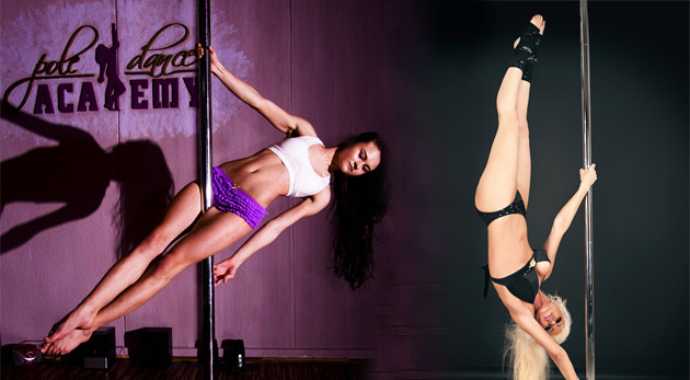 Pole Dance skúšobná hodina alebo 4-hodinový kurz. Vzrušujúci a zvodný tanec vás naučí ako byť fit a sexi.