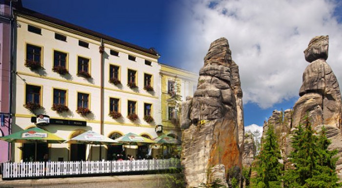 Vydajte sa za krásami skalnatých miest Broumovska a Adršpašských skál v Čechách.