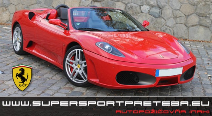 Jazda na Ferrari F 430 Spider. Rýchlosť, luxus, adrenalín!