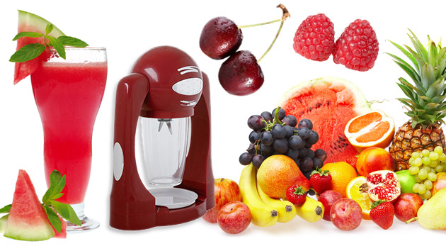 Kuchynský pomocník na prípravu lahodných a čerstvých nápojov a džúsov z ovocia i zeleniny.