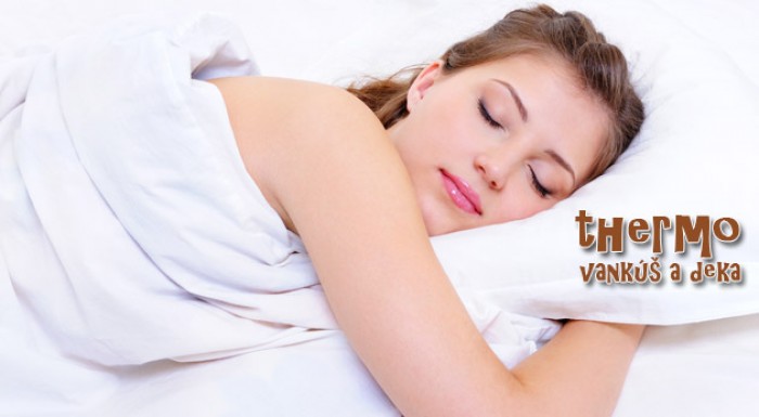 Antialergénna thermo deka a vankúš z mikrovlákna.