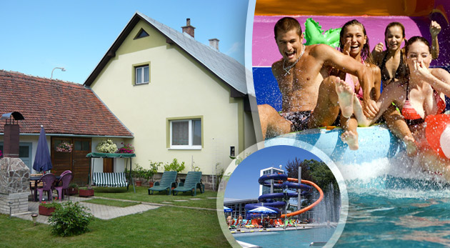 Rodinná dovolenka v Turčianskych Tepliciach v útulnom domčeku v absolútnom súkromí.