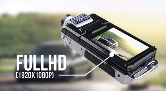 Kamera do vášho auta s kvalitným 1920x1080p FullHD nahrávaním. Vstavaný mikrofón, nočné videnie a bohaté príslušenstvo.