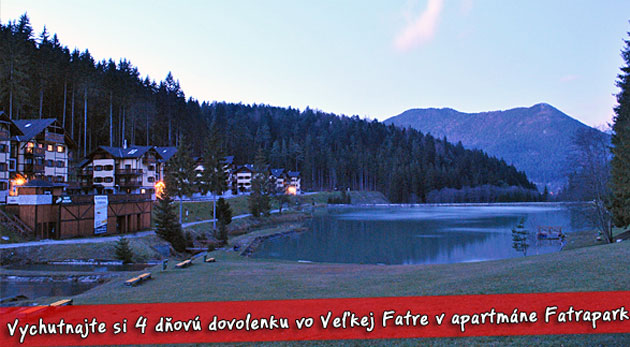 Užite si 4 dňový pobyt vo dvojici vo Veľkej Fatre - apartmánový komplex Fatrapark.
