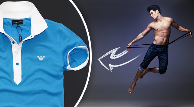 Trendová polokošeľa pre pánov svetovej značky Emporio Armani. Overená kvalita za dostupné ceny.