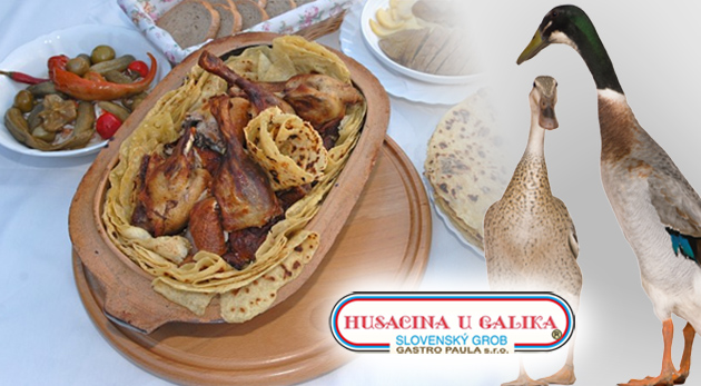 Výborná kačacinka od Galika. Pochutnajte si na známej lahôdke v Slovenskom Grobe alebo vo Viničnom.