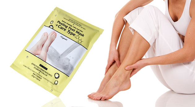 Exfoliačné ponožky pre hebké a jemné chodidlá bez námahy.