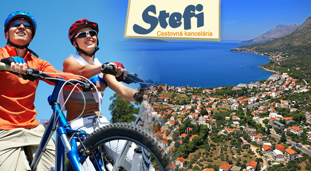 10 dňový cyklozájazd do Chorvátska s polpenziou a cyklotúrami so sprievodcom.