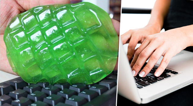 Inteligentná čistiaca hmota. Šikovný pomocník na vyčistenie elektroniky.
