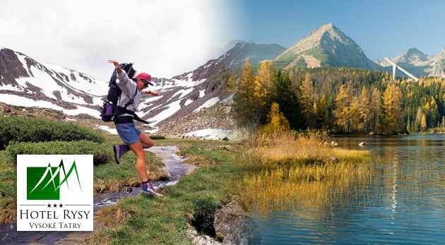 Relaxačný pobyt na 3 dni s polpenziou v hoteli Rysy vo Vysokých Tatrách nabitý skvelými aktivitami!  