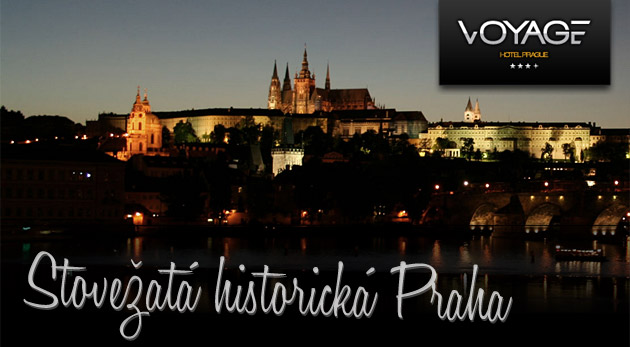 Stovežatá krásavica na dosah! 3 alebo 4 dňový pobyt  pre 2 osoby v Prahe v blízkosti centra so vstupenkami na Petřínsku rozhľadňu.
