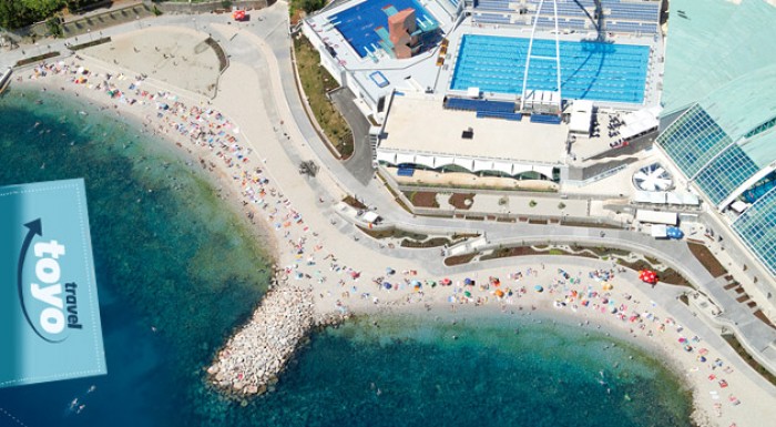 Víkendový zájazd do Chorvátska s celodenným kúpaním v priezračnom mori na pláži Ploče, ocenenou modrou vlajkou! 