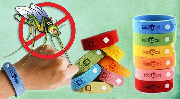 Repelentné náramky 5 kusov - vysoko účinná a bezpečná ochrana pred komármi. Vhodné pre deti i dospelých.