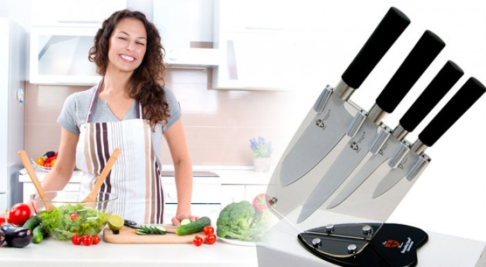 Nože s keramickým povrchom