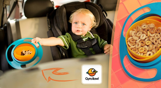 Neprevrátiteľná miska Gyro Bowl