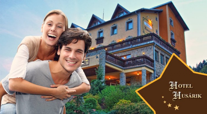 Rozmanitý 3 dňový pobyt pre 2 osoby v luxusnom Hoteli Husárik****. Až 2 deti ubytovanie zadarmo.