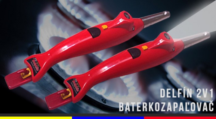 Elektrický zapaľovač plynu a LED baterka. Na výber z troch pestrých farieb. Akcia 2 + 1 zdarma.