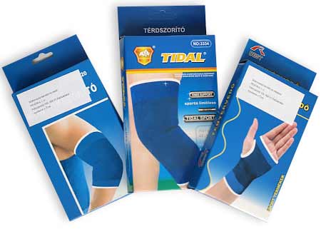 6-dielny set spevňujúcich bandáží (zápästie, lakte, kolená)