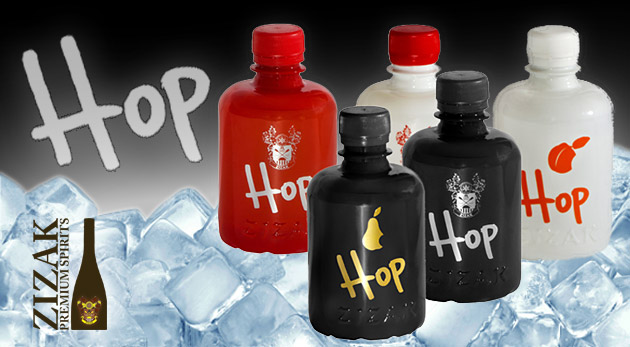 HOP - exkluzívny miešaný drink od firmy Zizak - pre letné osvieženie, dobrú náladu a povzbudenie.