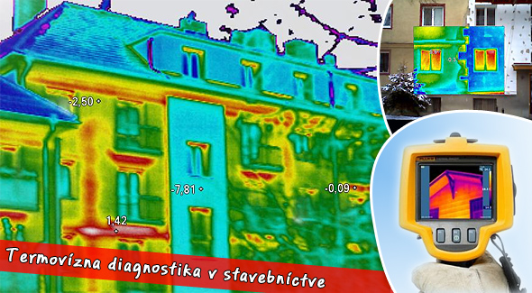 Preverte si kvalitu svojho bývania - termovízna diagnostika v stavebníctve už od 50€. Nájdeme aj tie najmenšie teplotné rozdiely za pomoci vysokocitlivej termokamery a ušetríme vaše výdavky za teplo.
