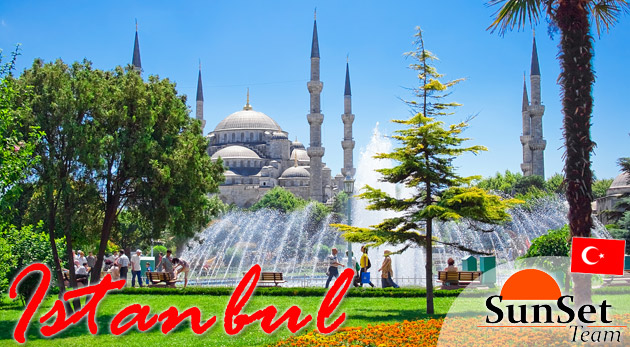 Letecky na 4 dni do Istanbulu - mesta dvoch kontinentov! Ubytovanie v 3*hoteli s raňajkami, slovenský sprievodca počas celého poznávacieho pobytu.