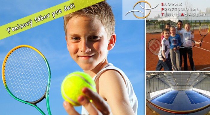 Najlepšia cena denných letných kempov len od SPTA - teraz za 13€. Tenisový kemp v Malinove a v Matuškove pod vedením profesionálnych lektorov. Šport, hry a zábava pre deti.
