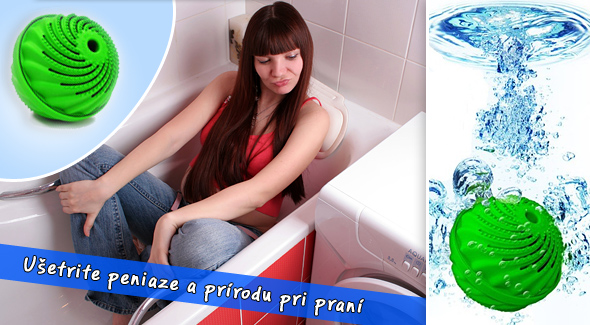 Ekologická pracia guľa - 2 ks len za 9,90€ vrátane poštovného! Naozaj za menej než kdekoľvek doteraz. Objednajte si tento zlepšovák pre vašu práčku z pohodlia Vášho domova.