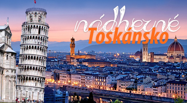 Vydajte sa do nádherného Toskánska