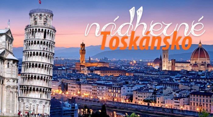 Vydajte sa do nádherného Toskánska