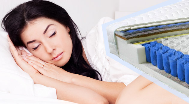 Obojstranne použiteľný matrac do postele so 7 zónami, hypoalergickým prateľným poťahom a kokosovými rohožami. 