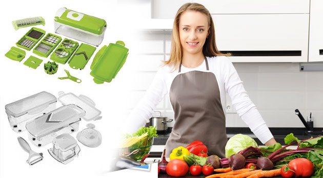 Univerzálny kuchynský krájač pre efektívnu a ľahkú prácu v kuchyni! Na výber z dvoch druhov.