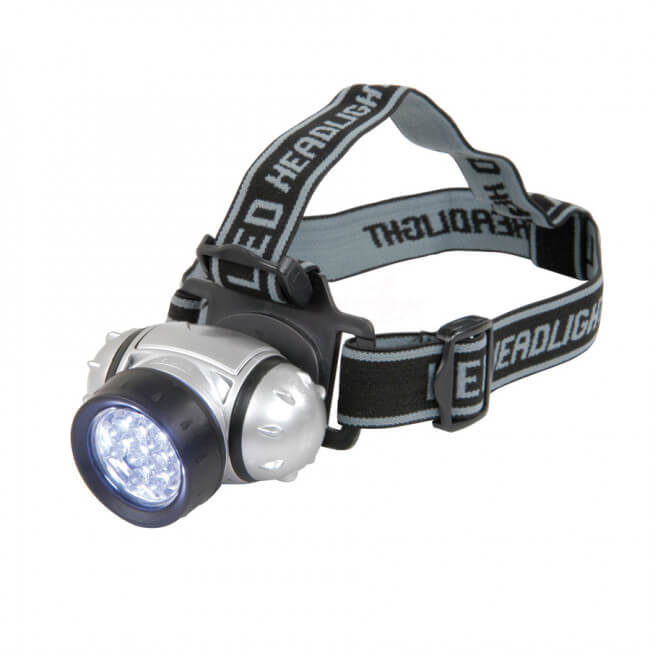 Čelová lampa 12 LED