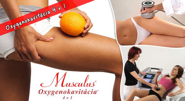 Svetová novinka v Musculuse! Oxygenokavitácia 4v1 ako rozbíjač tukových buniek s až 71% zľavou. Vráťte svojmu telu mladosť a zvodné krivky. Neváhajte a zakúpte si túto revolučnú novinku len za 42,50€
