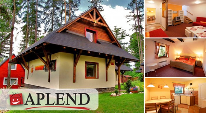 3 alebo 4 dňový pobyt pre 4 osoby v štýlových Domčekoch Tatry Holiday***. Dieťa do 12 rokov zadarmo.