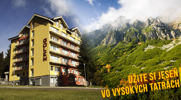 4 dňový pobyt v apartmánovom dome Golem pre 2 osoby